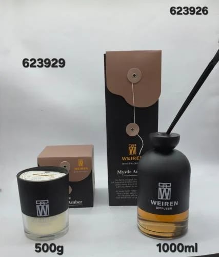 فواحة عطرية مع شمعة معطره