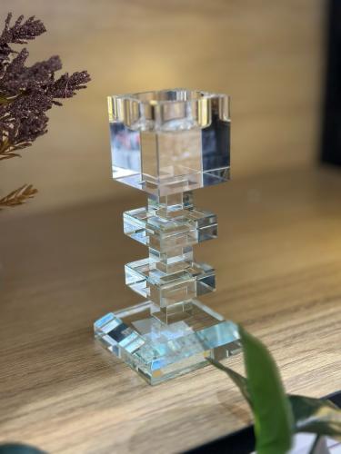 قاعدة شموع كرستال