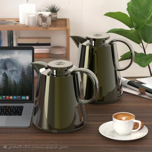 طقم ترامس شاي وقهوة