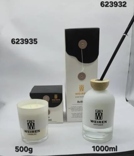 فواحة عطرية مع شمعة معطره