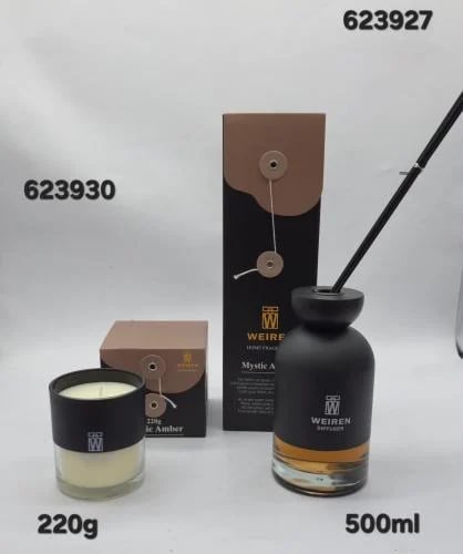 فواحة عطرية مع شمعة معطره