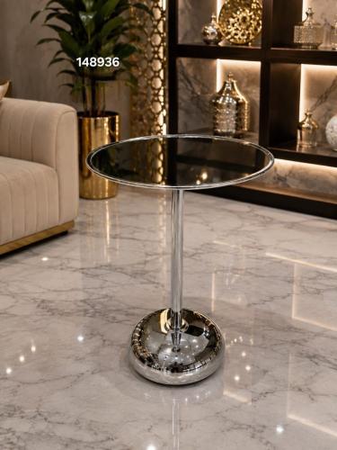 طاولة جانبية دائرية فاخرة
