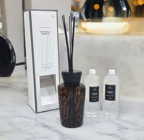 فواحة عطرية فاخرة – تصميم رخامي برائحة الفانيلا ال...