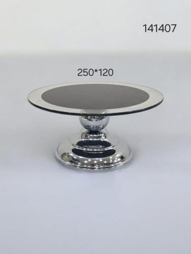 ستاند تقديم زجاج بقاعدة ستانليس ستيل