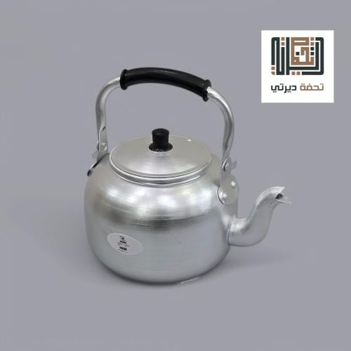 ابرق شاي وقهوة فضي مقاس 3 لتر