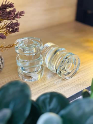 حامل شموع كرستال