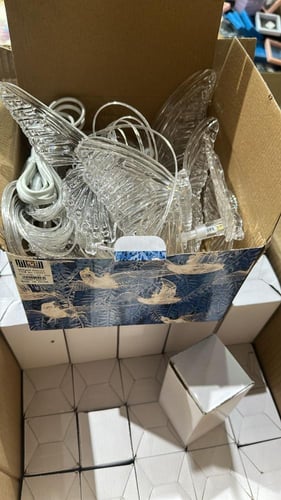 اضاءة زينه فراشات