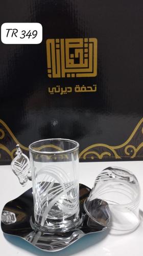 طقم بيالات وفناجيل تركي ١٨ قطعة