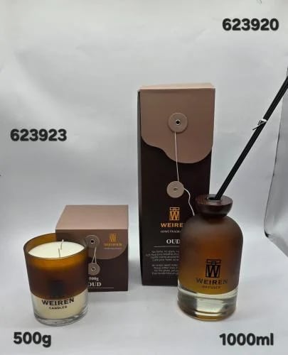 فواحة عطرية مع شمعة معطره