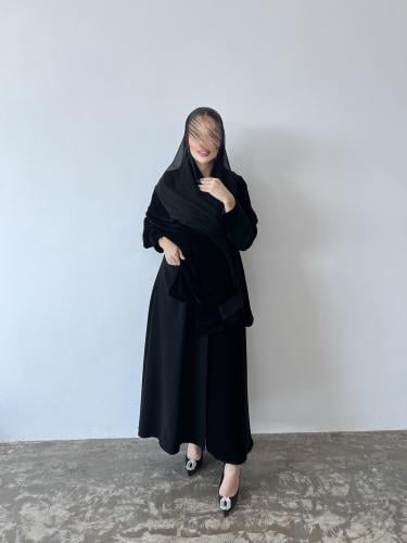 عباية اُوكتار - اسود
