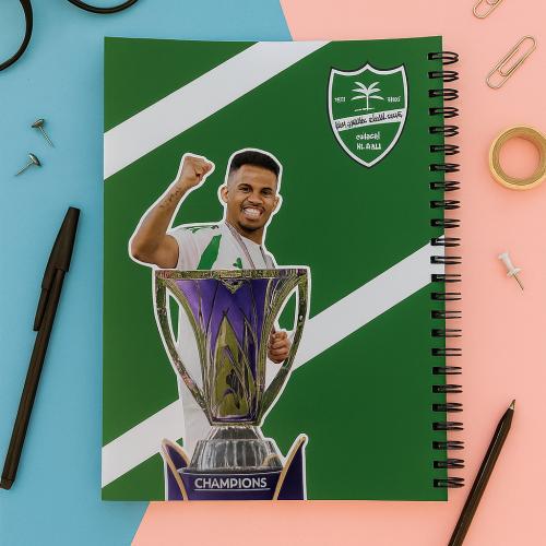 دفتر عربي لاعبين