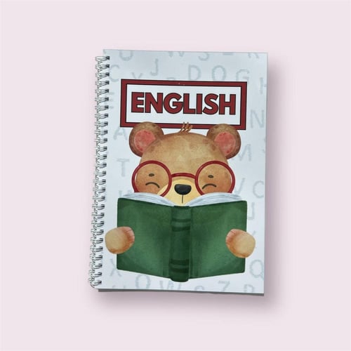 دفتر اللغه الانجليزية