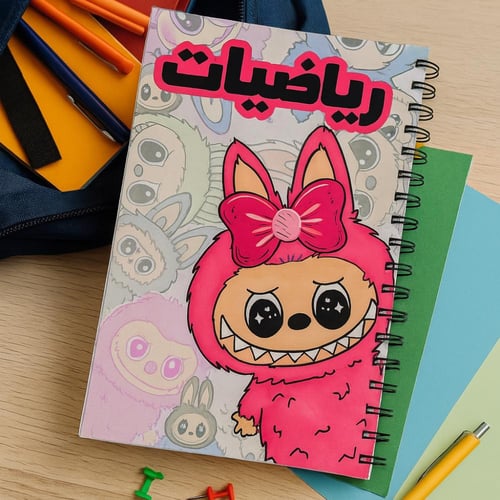 دفتر لابوبو رياضيات ازرق