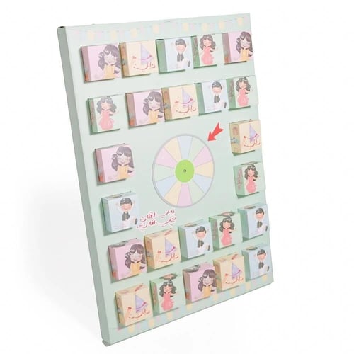 ستاند توزيعات العيد مع عجلة دواره