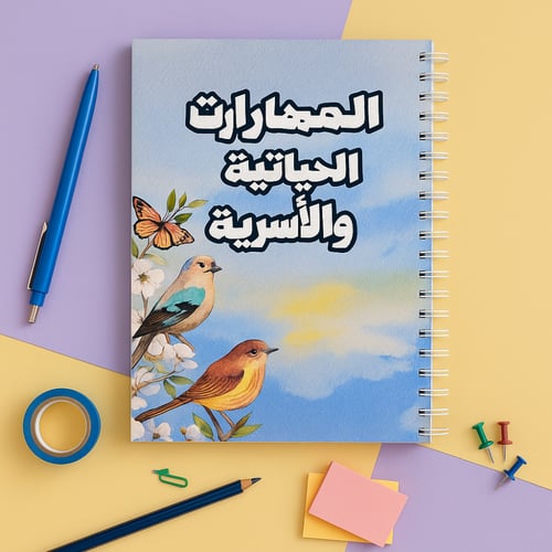 دفتر المهارات الحياتيه والأسرية