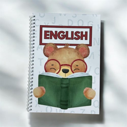 دفتر اللغه الانجليزية