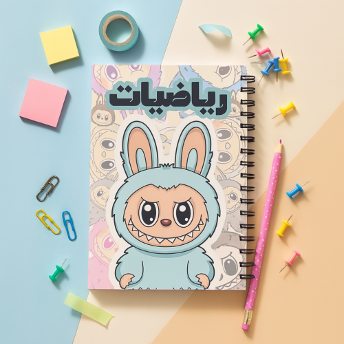 دفتر لابوبو رياضيات ازرق