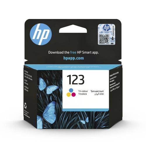 حبر 123 ملون HP