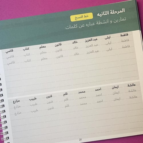 كراسة الخط العربي