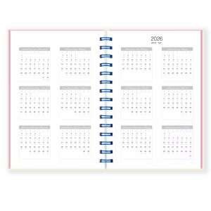 أجندة كبيرة 2026 يومية، أشكال