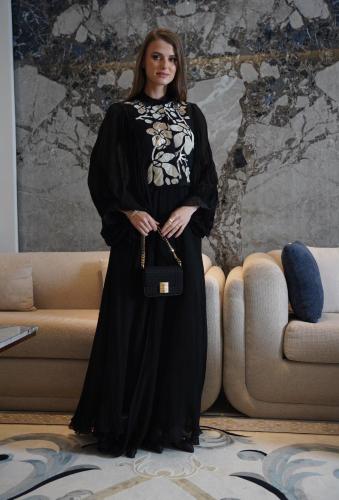 فستان هندي أسود 25-0