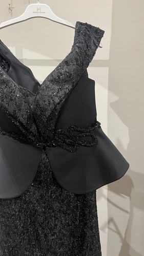 فستان أسود شك 85-1