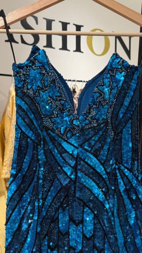 فستان وردي توب 74-6