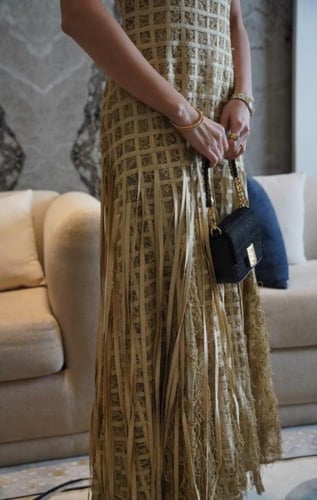 فستان بهدب 22-0