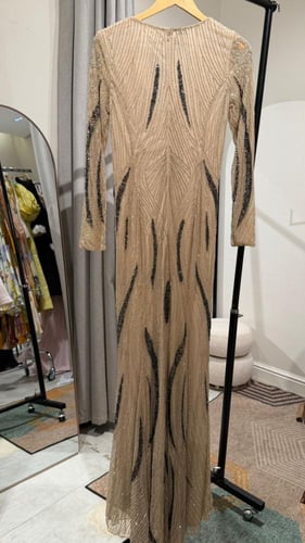 فستان وردي توب 98-6