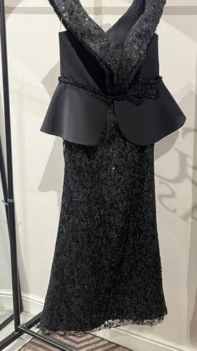 فستان أسود شك 85-1