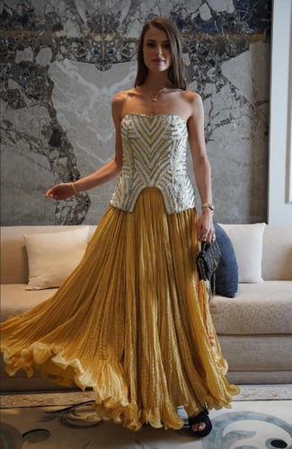 طقم تيور مع توب شك