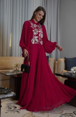 فستان هندي أحمر 0-24