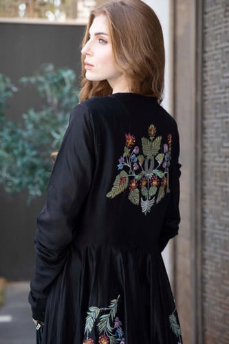 فستان هندي باكمام