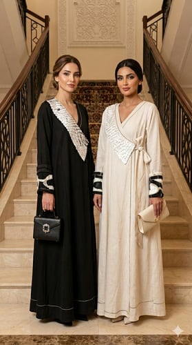 فستان هندي اسود 270-0