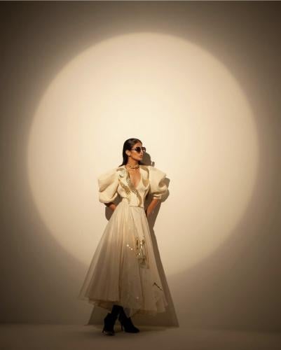 فستان مع جاكيت