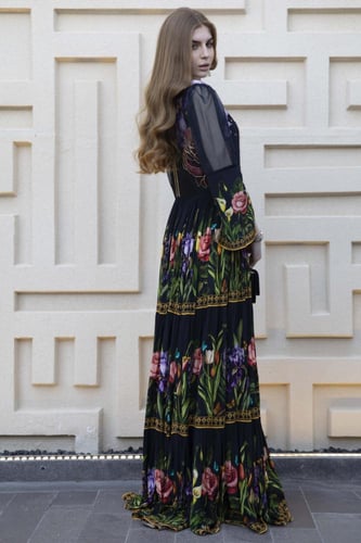 فستان بطبعه