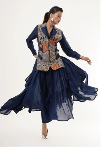 فستان بربطات