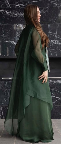 فستان مع قطعه 104-0