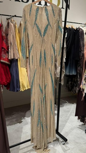 فستان وردي توب 77-6