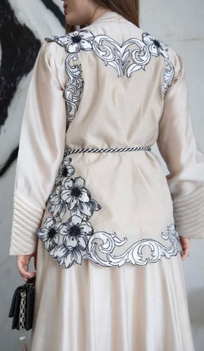 فستان مع قطعه 92-0