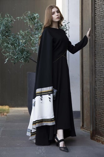 فستان اماني لون اسود 193-1