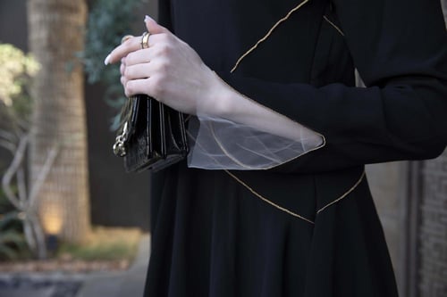 فستان اماني لون اسود 193-1