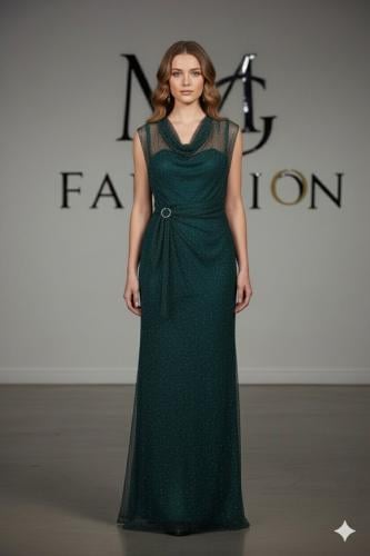 فستان أخضر ماسك 31-6