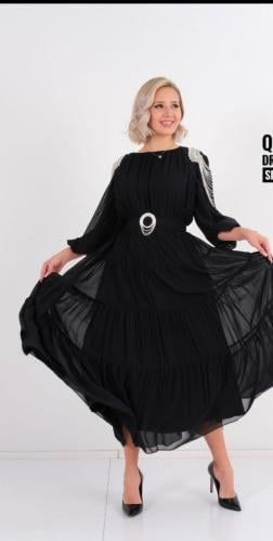 فستان أسود 100-1