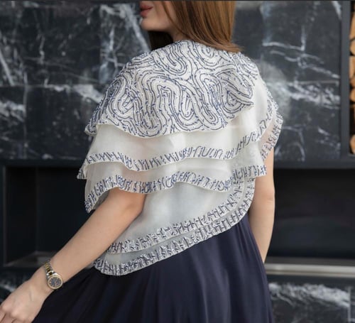 فستان بقطعه هندي 0-121