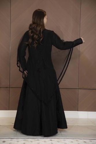 فستان اسود 183-0