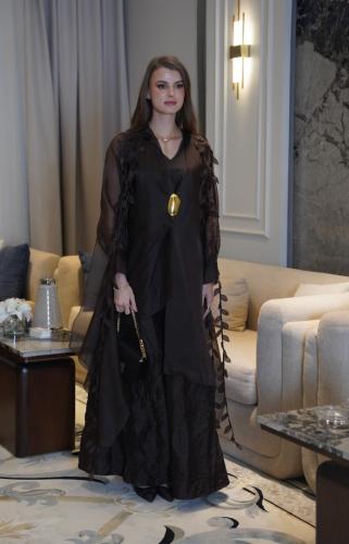 فستان بني62-0