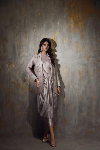 فستان بجاكيت 191-1