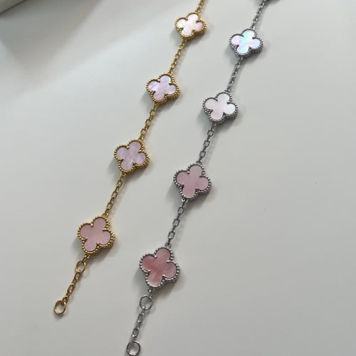 اساور فان كليف مكس ابيض ع وردي