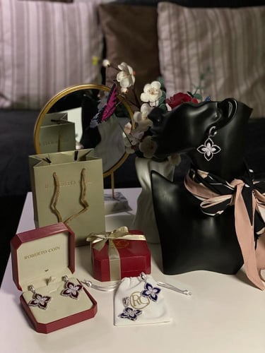 حلق روبيرتو كوين فضي